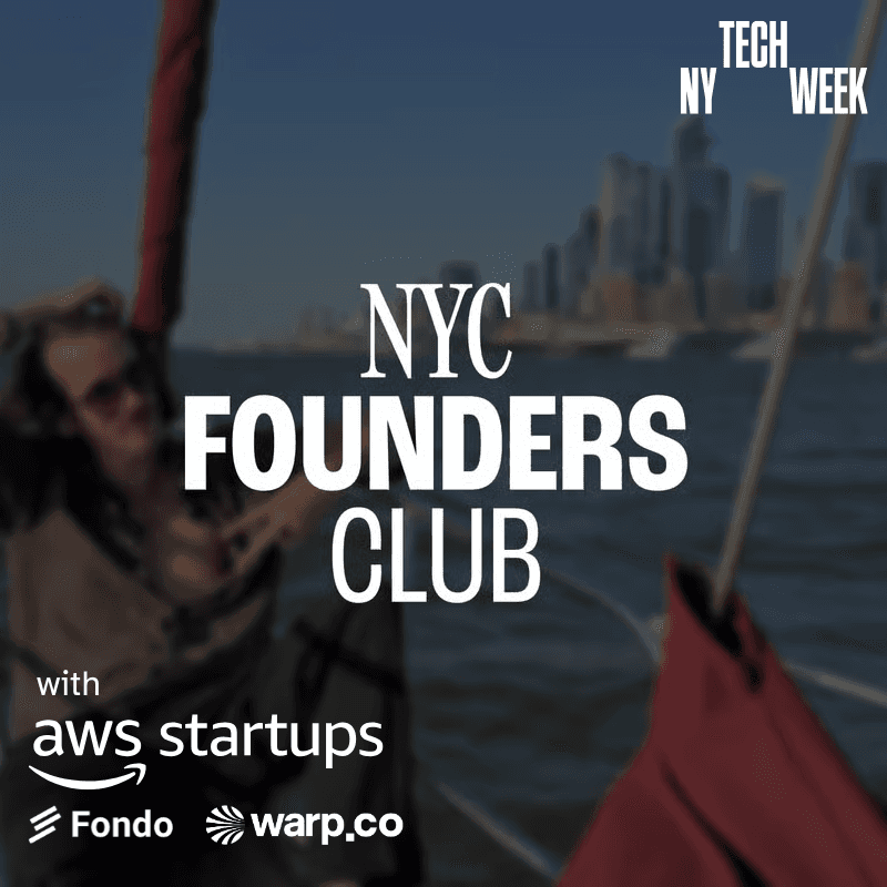 NY(SEA): Tech Week Founder Boat Party
